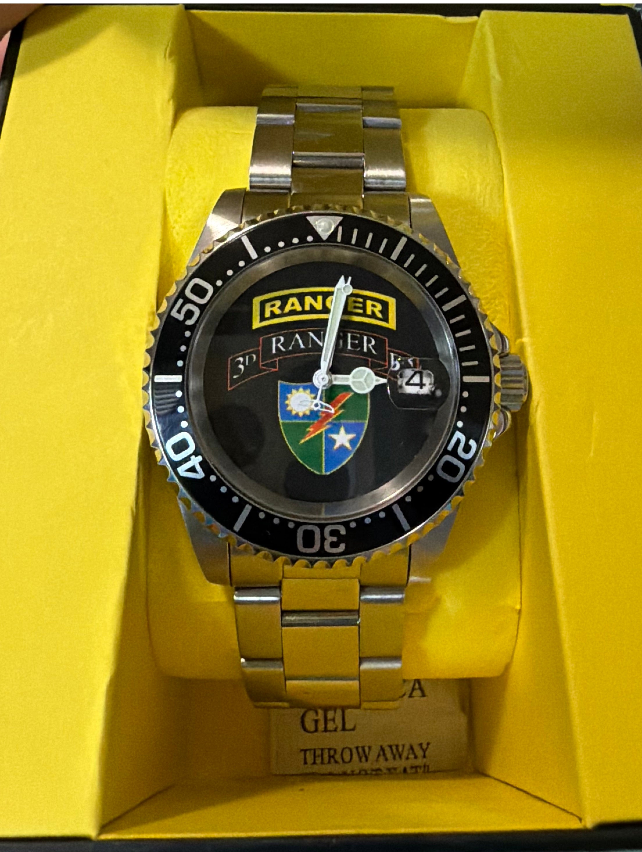Custom Built Watch From Trident