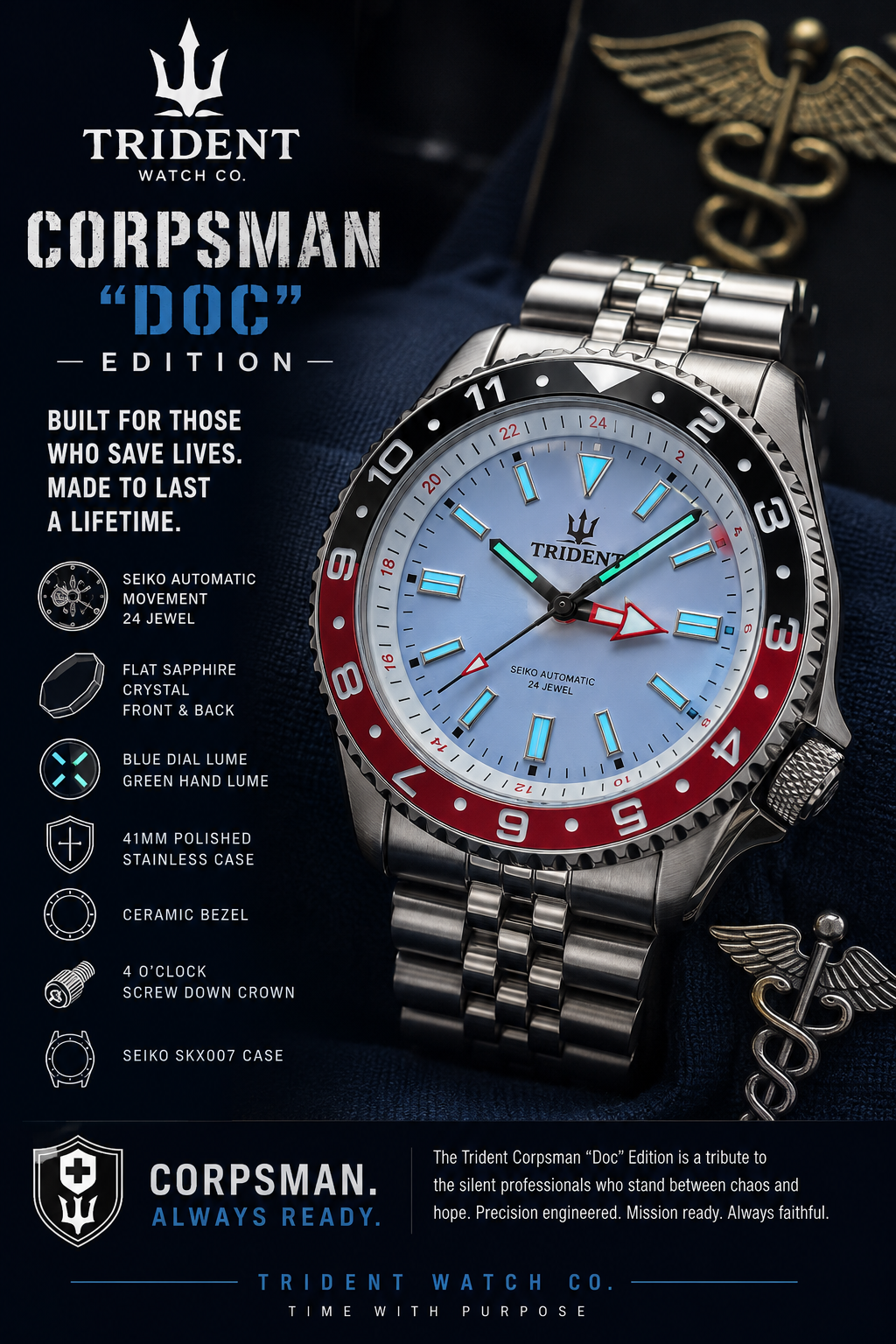 Trident Corpsman "DOC" Edition